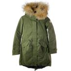 ショッピングmoncler MONCLER◆EVANTHIA/モッズコート/0/コットン/カーキ/49833-25-57900