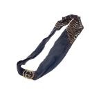 GUCCI* шарф / шелк /BLK/ животное / мужской /--