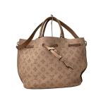 LOUIS VUITTON◆ジロラッタ_マヒナ_PNK/レザー/PNK