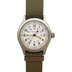 HAMILTON◆手巻腕時計/カーキ フィールド Mechanical/アナログ/ナイロン/KHK/H694390//