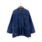 ショッピングKUNG-FU FreshService◆カバーオール/M/コットン/IDG/FSW-21-CT-16/DENIM KUNG-FU COVERALL