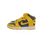 ショッピングDUNK NIKE◆DUNK HIGH RETRO PRM_ダンク ハイ レトロ プレミアム/28cm/YLW