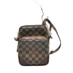 ショッピングダミエ LOUIS VUITTON◆アマゾン_ダミエ・エベヌ_BRW/PVC/BRW