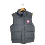 ショッピングギャルソン CANADA GOOSE◆ダウンベスト/M/ナイロン/BLK/無地/4151M/ギャルソンベスト