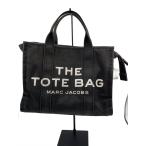MARC JACOBS◆トートバッグ/キャンバス/BLK/m0016161