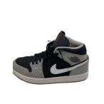 NIKE◆AIR JORDAN 1 MID SE_エア ジョーダン 1 ミッド SE/27.5cm/GRY