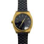 ショッピングnixon NIXON◆クォーツ腕時計/アナログ/--/GLD/BLK