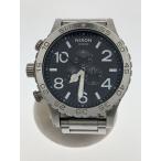 ショッピングnixon NIXON◆クォーツ腕時計/アナログ/ステンレス/ブラック/シルバー/THE51-30