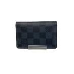 ショッピングダミエ LOUIS VUITTON◆オーガナイザー・ドゥ・ポッシュ_ダミエ・コバルト/--/NVY/メンズ