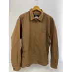 ショッピングstussy STUSSY◆90s/紺タグ/USA製/スウィングトップ/L/コットン/ベージュ/チェック/ボックスシルエット