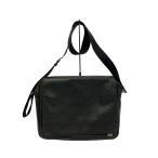 dunhill◆メッセンジャーバッグ/ショルダーバッグ/レザー/ブラック/