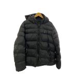 TOMMY HILFIGER◆ダウンジャケット/L/ナイロン/BLK/158AN508