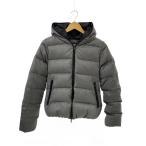 DUVETICA◆THIADUE/ダウンジャケット/40/ウール/GRY/無地/D.091000/1087