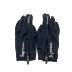 Supreme*25AW/Windstopper Zip Gloves/ перчатки / полиэстер /BLK/ одноцветный / мужской //