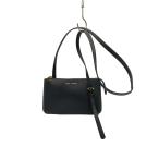 MARC JACOBS◆ショルダーバッグ/レザー/BLK/無地/M0013941