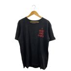 YEEZY◆Tシャツ/I FEEL LIKE PABIO/L/コットン/BLK