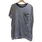 MONCLER◆Tシャツ/XXL/コットン/WHT/ボーダー/F10918C73800