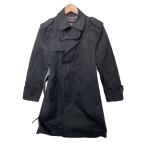 ショッピングBURBERRY BURBERRY BLACK LABEL◆トレンチコート/M/コットン/BLK/BMA18-309-09