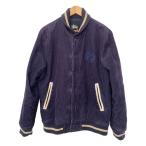 ショッピングスタジャン STUSSY◆スタジャン/size:M/コーデュロイ/NVY/無地//