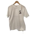 ショッピングg-dragon VERDY◆×G-DRAGON/Ubermensch FAM VICK/Tシャツ/L/コットン/WHT/無地