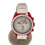 OMEGA◆OMEGA×SWATCH_ムーンスウォッチ_ミッショントゥザマーズ_QZ_CE/ナイロン_42mm/アナログ/W