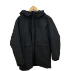 ショッピングzara ZARA◆ダウンジャケット/M/ポリエステル/BLK/無地