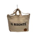 ショッピングトートバッグ キャンバス IL BISONTE◆トートバッグ/キャンバス