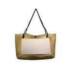 Maison Margiela◆ラフィア ロゴパッチ ショッピングバッグ/BEG/SB1WC0007 P5391 H9678