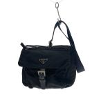 ショッピングPRADA PRADA◆ショルダーバッグ/ナイロン/BLK