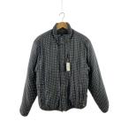 STUSSY◆フリースジャケット/M/ナイロン/GRY/総柄