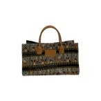 Nostalgic Garage◆トートバッグ/キャンバス/BLU/アニマル