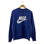 NIKE◆×NIGO/NRG Crew Fleece Navy スウェット/M/コットン/NVY/プリント/FV5941-49