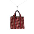 ショッピングhardy PIERRE HARDY◆ミニア-チ/ハンドバッグ/PVC/RED/総柄