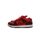 ショッピングダンク NIKE◆DUNK LOW PRO_ダンク ロー プロ/26cm/RED/スウェード