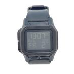 ショッピングnixon NIXON◆クォーツ腕時計/デジタル/ラバー/BLK/BLK/THE REGULUS