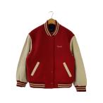 COACH◆スタジャン/M/ウール/RED