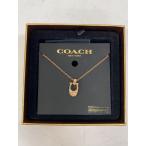 COACH* колье / rose Gold / цепь верх 