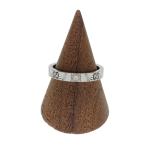 GUCCI◆リング/18Kハートリング/12号/SLV/レディース