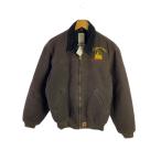 ショッピングサンタ Carhartt◆サンタフェジャケット/M/コットン/BRW/J14 DKB