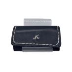 Kitamura* чехол для ключей / кожа /BLK/ одноцветный / мужской 