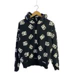 DOLCE&GABBANA◆パーカー/44/コットン/BLK/総柄/G9XJ6T