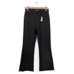 JADED LONDON◆ブーツカットパンツ/26/ポリエステル/BLK/無地