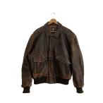 ショッピングGAP GAP◆OLD GAP/90s/紺タグ/A-2/レザージャケット/SIZE:L/ブラウン/オールドギャップ//