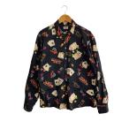 ショッピングschott Schott◆長袖シャツ/M/レーヨン/BLK/3125089