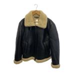 ZARA◆フライトジャケット/XL/フェイクレザー/BLK/0706/325/800