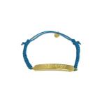 QALB*A.O.I X QALB ID TAG BRACELET GOL/--/GLD/ женский /QB18AW-BR012S