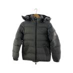 ショッピングmoncler MONCLER◆ダウンジャケット/--/ウール/GRY/G32-003/CLASSE1/ダウン抜け有り//