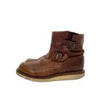 CHIPPEWA◆エンジニアブーツ/--/BRW