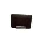 COACH◆カードケース/--/BRW/総柄/メンズ/F75143/スレ有