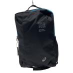 ASICS◆リュック/ポリエステル/BLK/東京マラソン2025